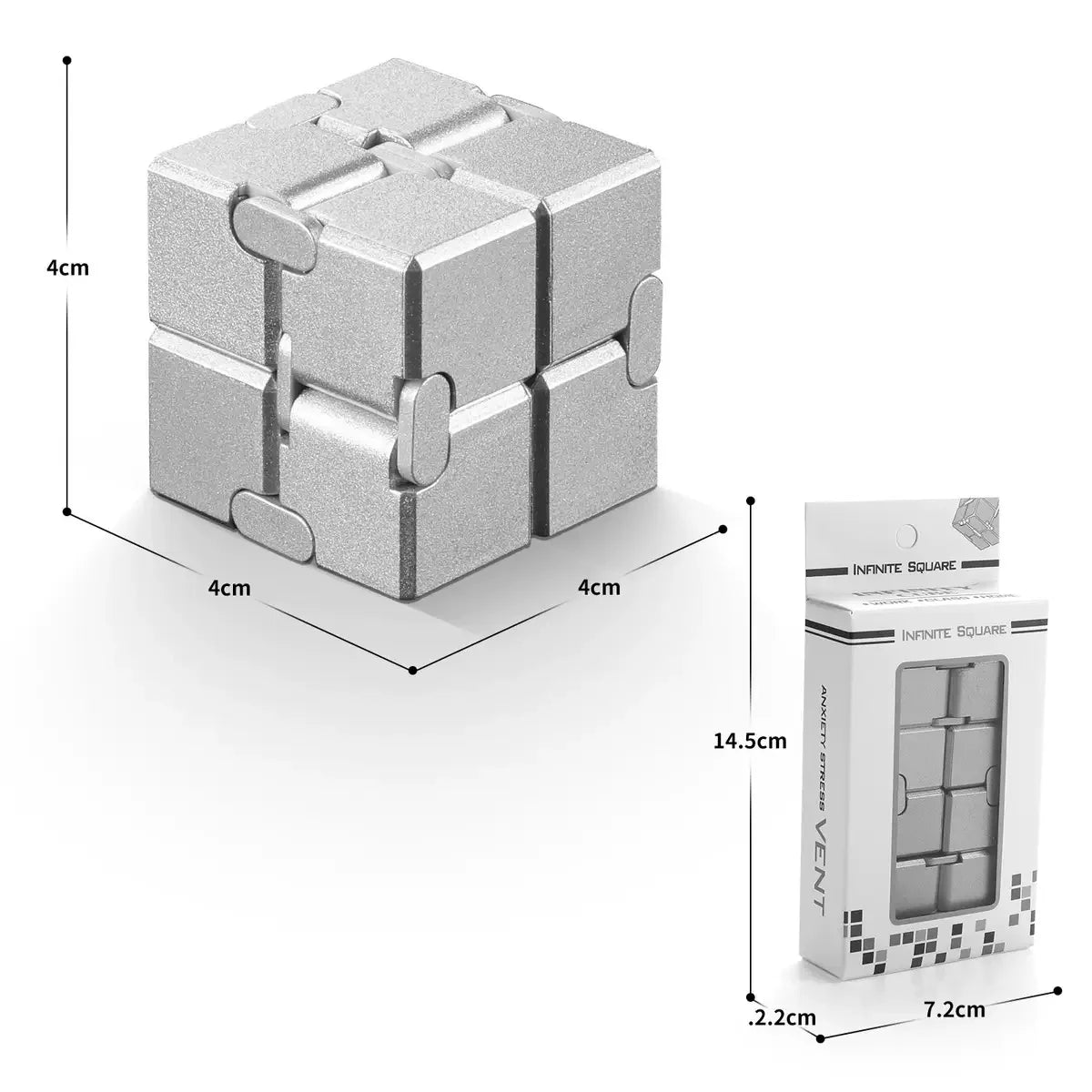 Infinite Magic Cube Infinity Cube Fidget Toy EDC Sensory Relieve