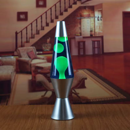Lava Lamp Volcano Cone Bottle Floating Jellyfish Night Light Romantic Home Decor for Bedroom Kids Teen Gifts Halloween Christmas