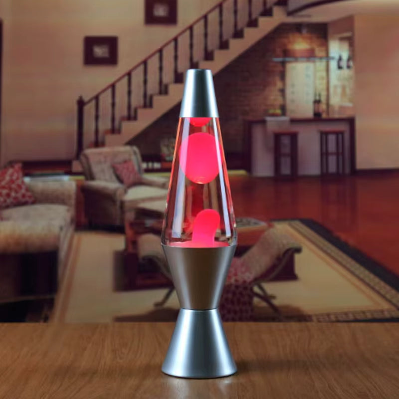 Lava Lamp Volcano Cone Bottle Floating Jellyfish Night Light Romantic Home Decor for Bedroom Kids Teen Gifts Halloween Christmas