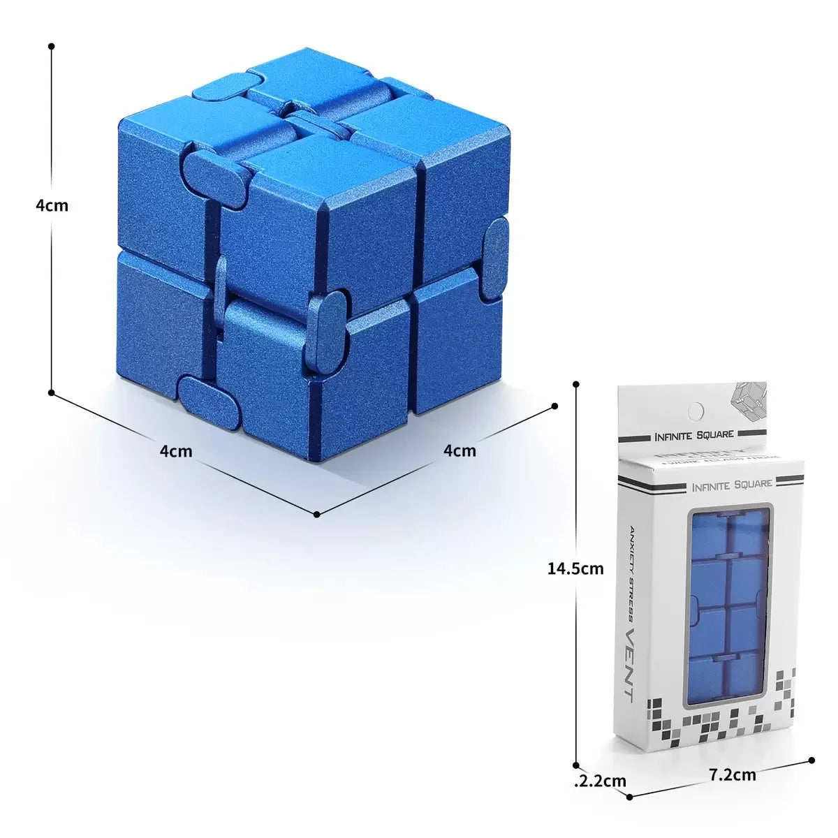 Infinite Magic Cube Infinity Cube Fidget Toy EDC Sensory Relieve