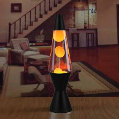 Lava Lamp Volcano Cone Bottle Floating Jellyfish Night Light Romantic Home Decor for Bedroom Kids Teen Gifts Halloween Christmas